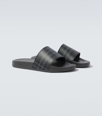 Burberry Burberry Check slides