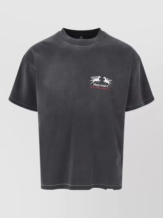 Represent 24 hour service graphic cotton t-shirt