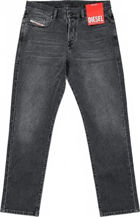 Diesel Mens Straight Leg Denim Jeans In Gray