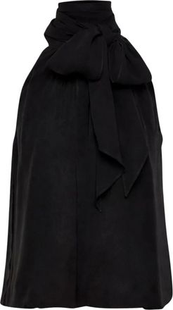 Max Mara Tops, Dames, Zwart, S, Polyester, Top Fiore