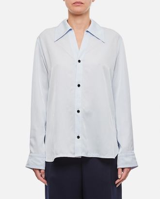 Bottega Veneta Light Grey Long-sleeve Shirt