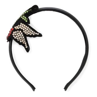 Red Valentino Haarband met Kersen Applicatie - Dames - Haaraccessoires - Zwart - ONE Size - Accessoires
