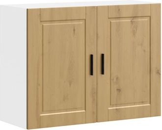 vidaXL Vidaxl - Armario De Pared Cocina Porto Madera Ingenier&iacute;a Roble Artesanal