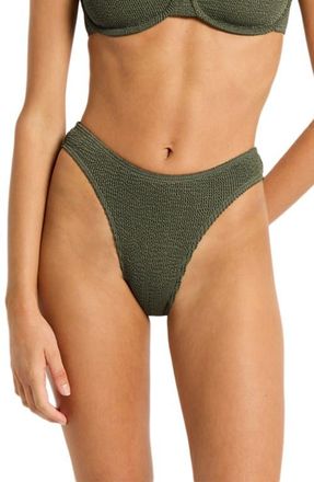 Bond-Eye Christy Bikini Bottoms in Khaki Eco at Nordstrom