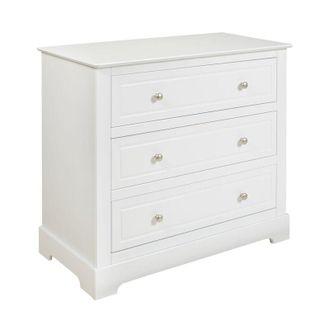 OEM Commode 3 Tiroirs Bellamy Marylou Blanc