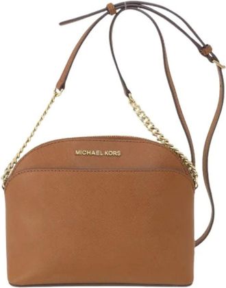 Michael Kors Pre-owned Cross Body Bags, female, Brown, Size: ONE SIZE Pre-owned Shoulder Bag