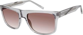 Priv&eacute; Revaux Brown Gradient Square Mens Sunglasses THE KINGSTON/S 0CBL/M9 58