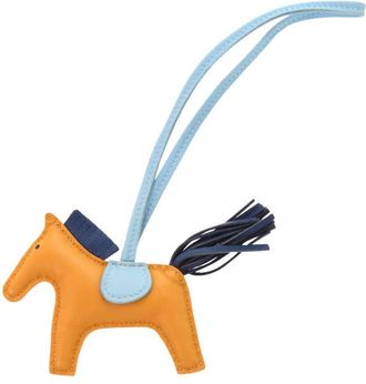 Herm&egrave;s Pre-owned Hermes Milo Lambskin Grigri Rodeo Bag Charm PM Ladies CZ2XXEPAPLCTBESK