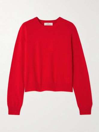 arch4 Pullover In Cashmere Biologico Elara - Rosso