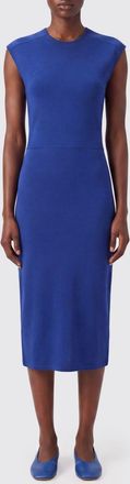 Jil Sander Abito a tubino midi in viscosa con dettagli cut-out