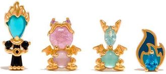 Girls Crew Kids Disney Hades Stud Earring Set in Gold at Nordstrom