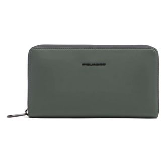 Piquadro Corner 2.0 Clutch - Heren - Accessoires - Groen - Maat: ONE Size Poliester