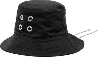 Rick Owens Gilligan hat - men - Organic Cotton/Polyester/Organic Cotton/Recycled Polyamide - M - Black