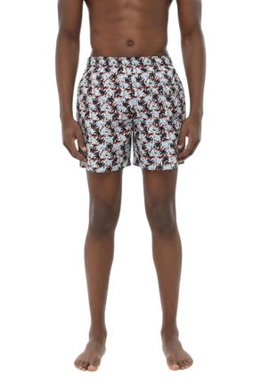 Palm Angels Multicolor Camo Swim Shorts