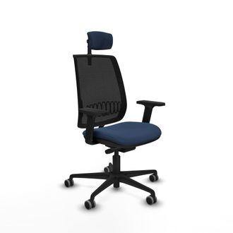 Piqueras y Crespo Silla De Oficina Piqueras Y Crespo Alares Negro Similpiel