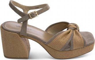 Vaneli Womens Mina Sandal In Military Suede