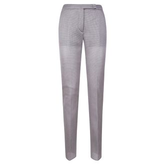 Max Mara Slim-fit Trousers, female, Purple, Size: 2XS Slim-fit Trousers