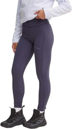 Jack Wolfskin Klintal Tights - Dames - Sport - Grijs - Maat: XS Wol