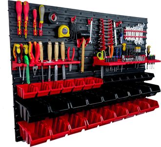 OEM Tablero De Herramientas Para Taller De 115x78 Cm + 32 Bandejas