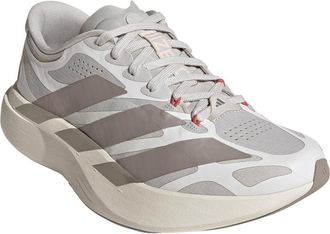 adidas Adizero Evo SL EXO Running Shoe in White/White/Haze Coral at Nordstrom, Size 10.5