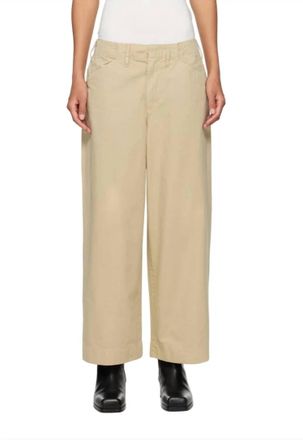 Rag & Bone Cotton Banks Pant In Natural