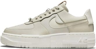 Nike Fitness, Dames, Beige, 35 1/2 EU, Leer, Air Force 1 Pixel