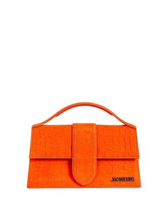 Jacquemus Orange Suede Bag