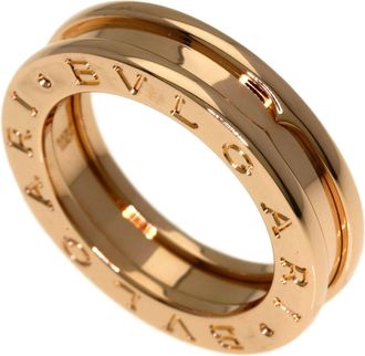 Bulgari Pink Gold (18K) Band Ring (Pre-Owned)