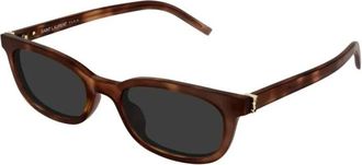Saint Laurent Sunglasses, female, Brown, Size: 53 MM Wellington Sunglasses