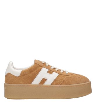 Hogan Sneakers Kameel+Wit