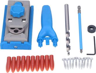 OEM Plantilla Para Taladrar Agujeros, Gu&iacute;a Para Taladrar Agujeros Oblicuos, Localizador De Espigas, Kit De Herramientas Para Trabajar La Madera
