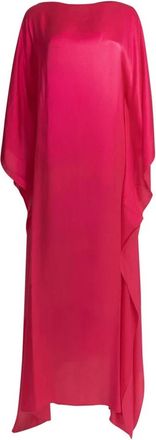 SA SU PHI Caftan Jurk - Dames - Avondkleed - Roze - XS - Kleedjes