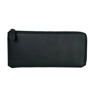 Baldinini Wallets & Cardholders, male, Black, ONE SIZE, Leather Wallet with Zip Closure