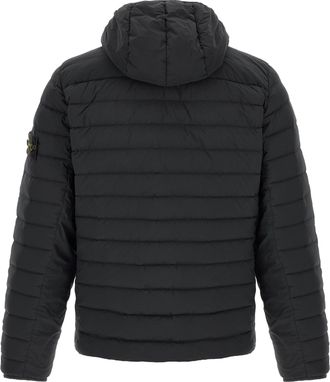 Stone Island Mens Black Polyamide Shell Jacket Clothing
