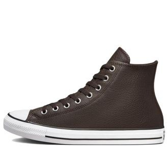 Converse Chuck Taylor All Star Tumbled Leather High Velvet Brown A01461C