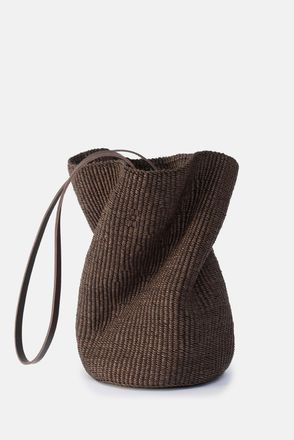 In&egrave;s Bressand Borsa Bucket Froiss&eacute; Akamae N.37