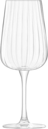 LSA Arc Flow Set of 4 Flute Glasses in Clear at Nordstrom