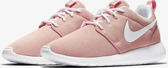 Nike Womens Nike Roshe One 844994-603 Sneakers Light Pink Running Shoes HAM484