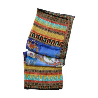 Versace Silky Scarves, female, Multicolor, Size: ONE SIZE Silk Printed Stole