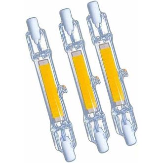 OEM L&aacute;mpara Led R7s De 118 Mm, 00 W, Doble Cara, Lineal, J118, 220 V, 3000 L&uacute;menes (equivalente A Hal&oacute;gena), Blanco Neutro (4000 K) - Crezuo