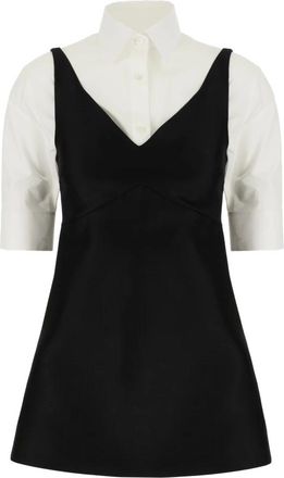 Balenciaga Kleedjes, Dames, Zwart, S, Abiti