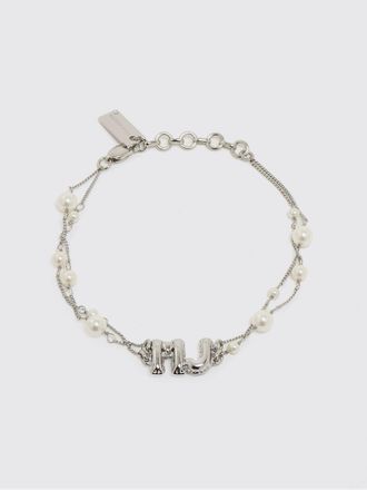 Marc Jacobs Brass Bracelet with Synthetic Pearls