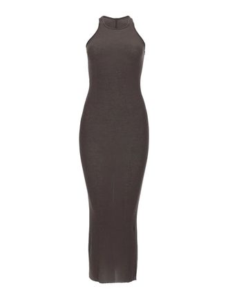 Rick Owens Silk Blend Midi Dress