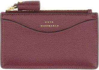 Anya Hindmarch Peeping Eyes Card Holder With Zipper