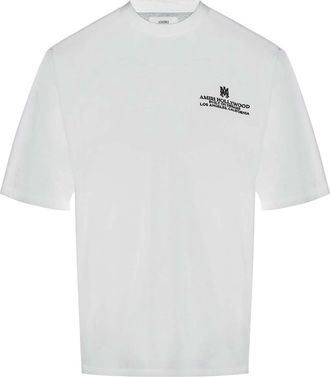 Amiri White Crew Neck T-Shirt