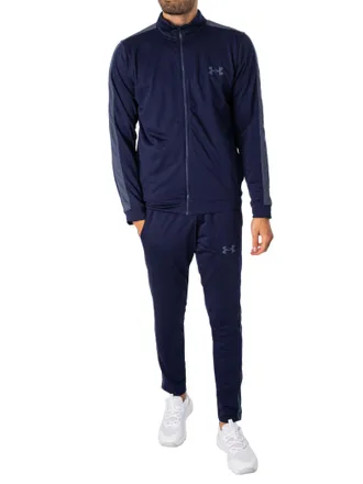 Under Armour Gebreid Trainingspak, Blauw