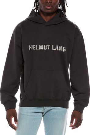 Helmut Lang Plaid Logo Hoodie