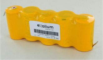 Beghelli Exalium Premium - Batteria NiCd 6V 4Ah per bapi Beghelli 415.007.000