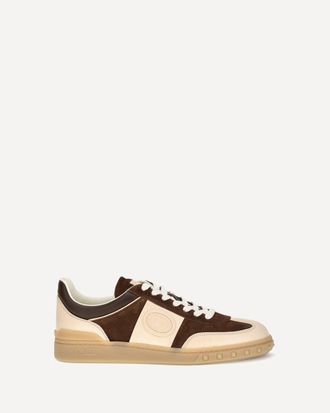 Valentino Garavani Upvillage suede and nappa calfskin Sneakers Male 39.5
