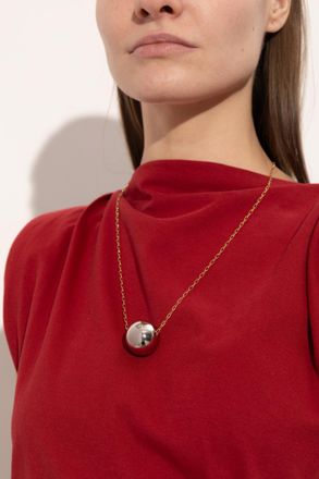 Isabel Marant Brass Necklace, Womens, Gold